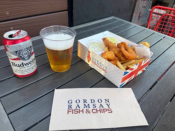 美國 華盛頓 The Wharf 英式快餐Gordon Ra