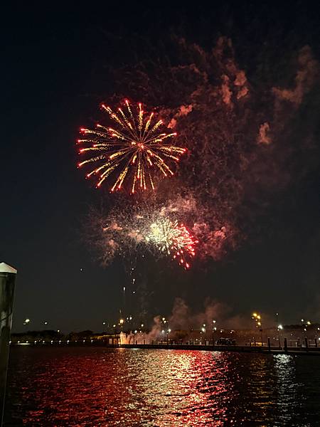 美國 華盛頓近郊 MD National Harbor 看煙