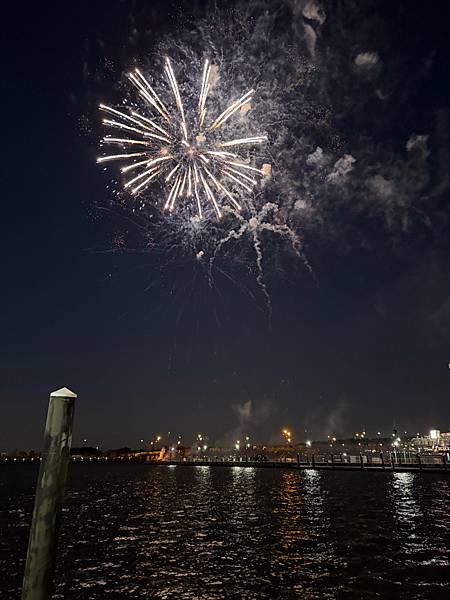 美國 華盛頓近郊 MD National Harbor 看煙
