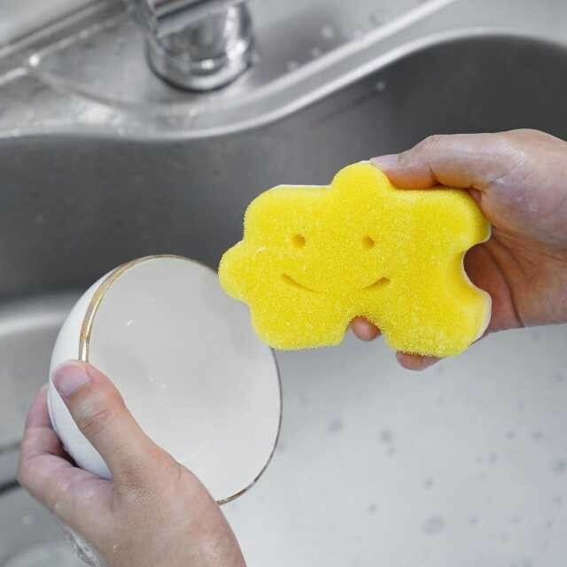 韓國 Purecling 隨手貼笑臉海綿刷😀拒絕讓菜瓜布變成