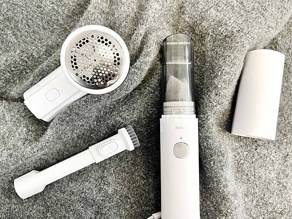 清潔家電｜KINYO二合一無線除毛球吸塵器-除毛球機+吸塵器
