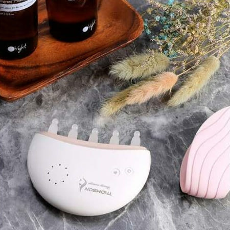 按摩家電｜THOMSON溫感按摩金絲玉梳-頭痛救星、紓壓神器