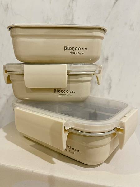 餐廚用品｜BIOSCO韓國可微波陶瓷不鏽鋼保鮮盒-保鮮、加熱