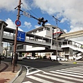 第二站--太平洋飯店：下旭橋站，看單軌電車要出來了
