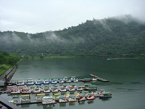 鯉魚潭雨中即景-5