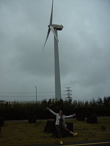 風力發電大風車