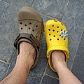 Crocs 墨小綠  & 花小黃