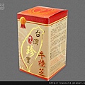 牛樟芝包裝紙盒設計