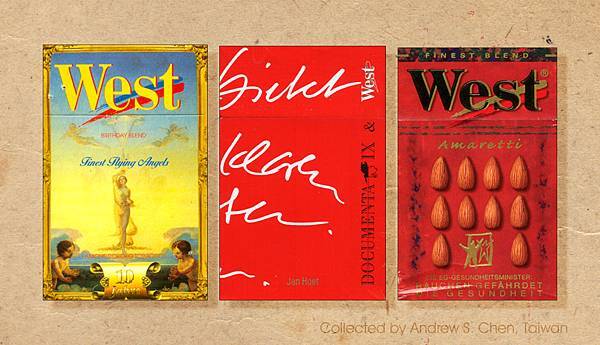 West,德國販售的限量版菸盒-1