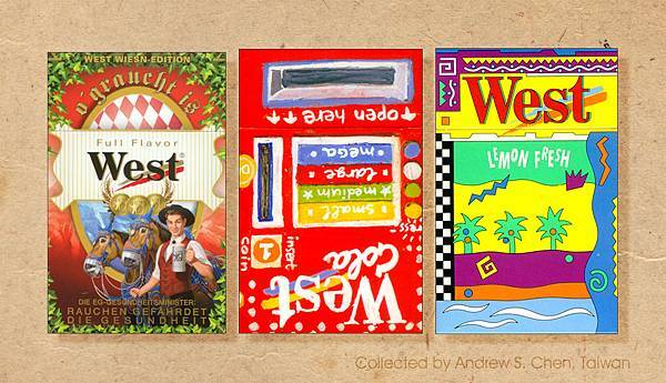 West,德國販售的限量版菸盒-2