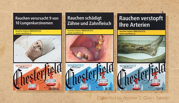 Chesterfield, Winterzeit限量版菸盒