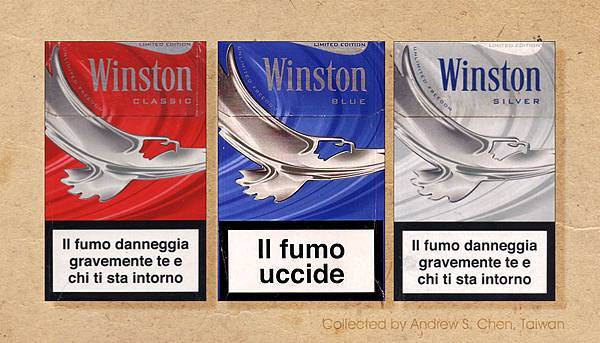 Winston義大利販售限量版菸盒-7
