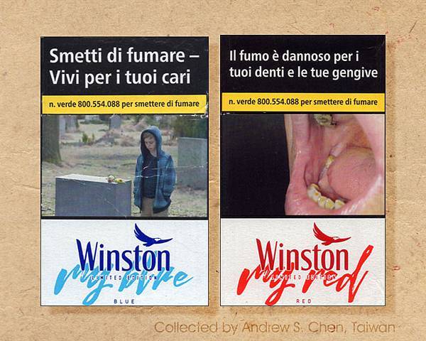 Winston義大利販售限量版菸盒-11