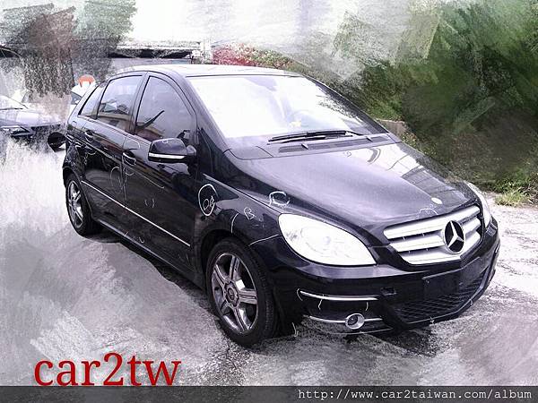 車上的塗鴉都在驗車中心標記的車傷記號喔-B200 車上的塗鴉都在驗車中心標記的車傷記號喔-B200