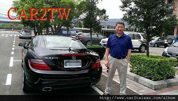 賓士 BENZ SLK250從美國運回台灣,帥氣上路 客戶交車_5019-3