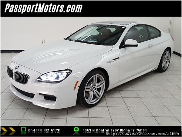 BMW 2015 6-Series Coupe 640i F13