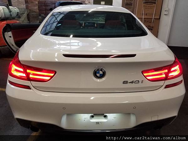 BMW 2015 6-Series Coupe 640i F13