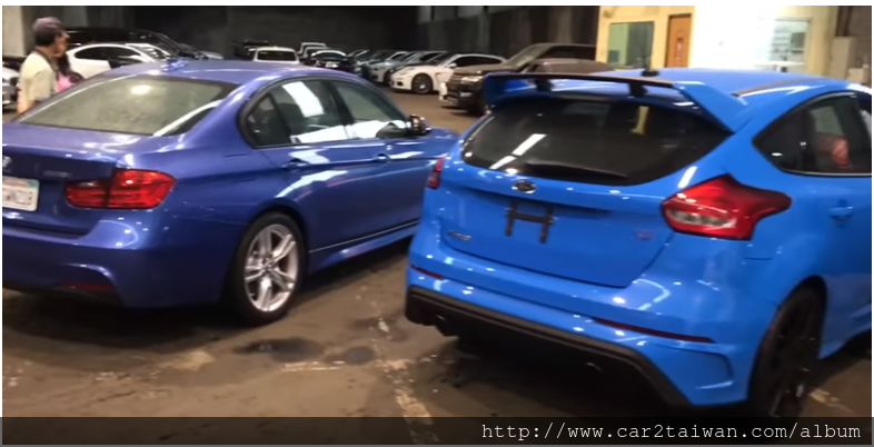 17 Ford Focus RS 車輛到港海關抽測