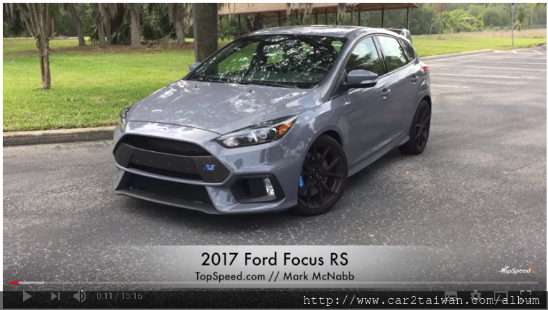 Ford Focus RS的介紹影片