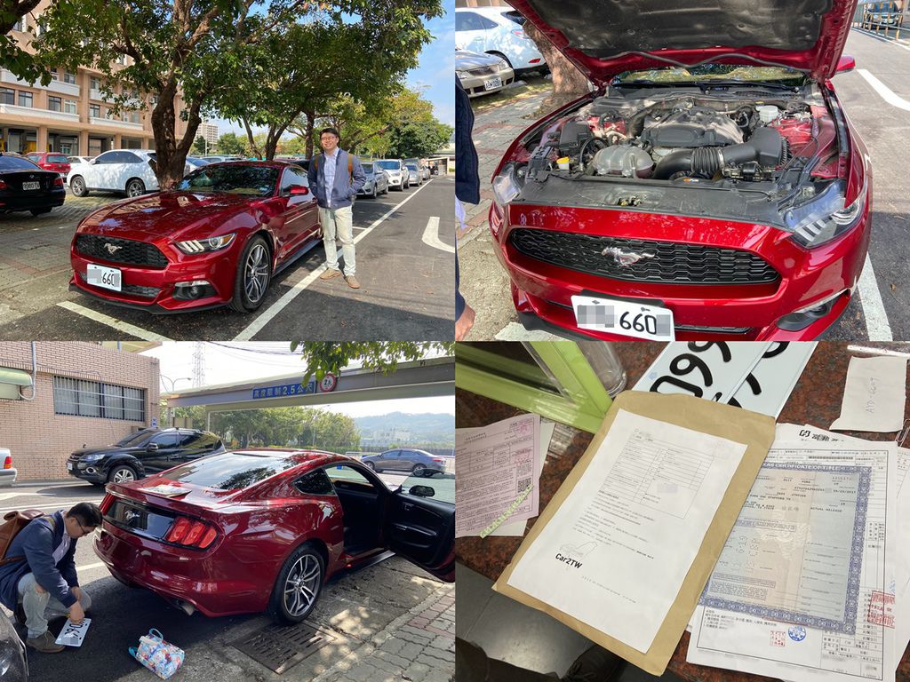 台幣105萬預算想買ford Mustang Ecoboost有可能嗎 想請car2tw代購美國野馬外匯車有那些流程 網路上有人說福特mustang Ecoboost Coupe 2 3l無法通過台灣車測是真的嗎 如何帶車回台灣等進口車回台灣流程及注意事項等資訊分享