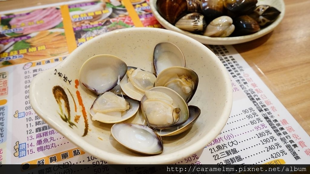 錢都日式涮涮鍋(頭份尚順店) 蛤蜊肉片鍋