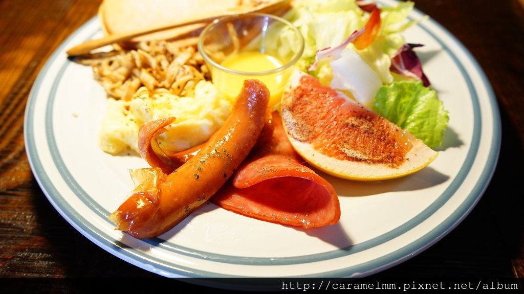 暖肚皮咖啡 花生乳酪鬆餅