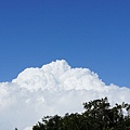 積雨雲，上次聽同事說這是代表要下雨了??(後來傍晚真的下了)