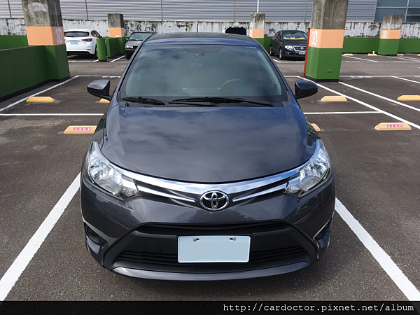 toyota豐田汽車2015 Vios台北市古車估價實例，toyota豐田汽車中古車行情及車輛介紹。