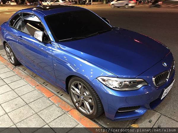 BMW寶馬汽車2014 235i桃園市古車估價實例，BMW寶馬汽車中古車行情及車輛介紹。