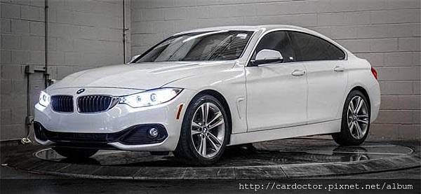 CPO原廠認證 BMW 428iGran Coupe美規外匯車成交分享。CPO原廠認證中古車，層層把關安全與品質，美規外匯車推薦車商！買賣外匯車推薦建議LA桃園車庫，買賣中古車估價推薦建議請找LA桃園車庫。