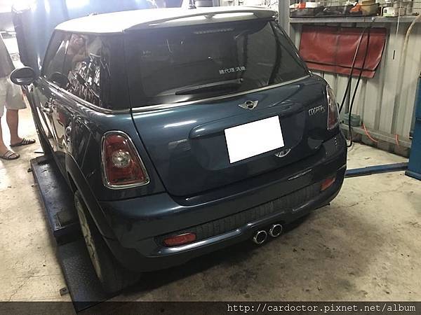 LA✩維修保養日誌 ，MINI Cooper S R56維修。買賣外匯車推薦建議LA桃園車庫，買賣中古車估價推薦建議請找LA桃園車庫。