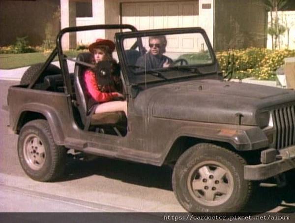經常出現於影集中的1987年式Jeep Wrangler.jpg