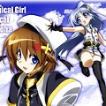 Konachan.com - 11524 maetaku mahou_shoujo_lyrical_nanoha mahou_shoujo_lyrical_nanoha_strikers reinforce_zwei yagami_hayate