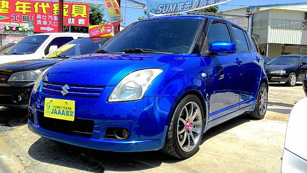 【佳世達汽車】05年 Suzukl SWIFT 5門 藍 