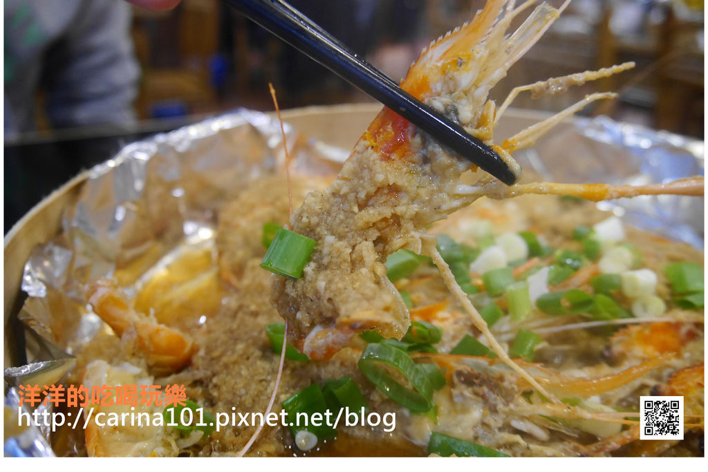 台北。信義︱市政府站：胡椒蝦泰國蝦各種活蝦料理的百家班活蝦餐