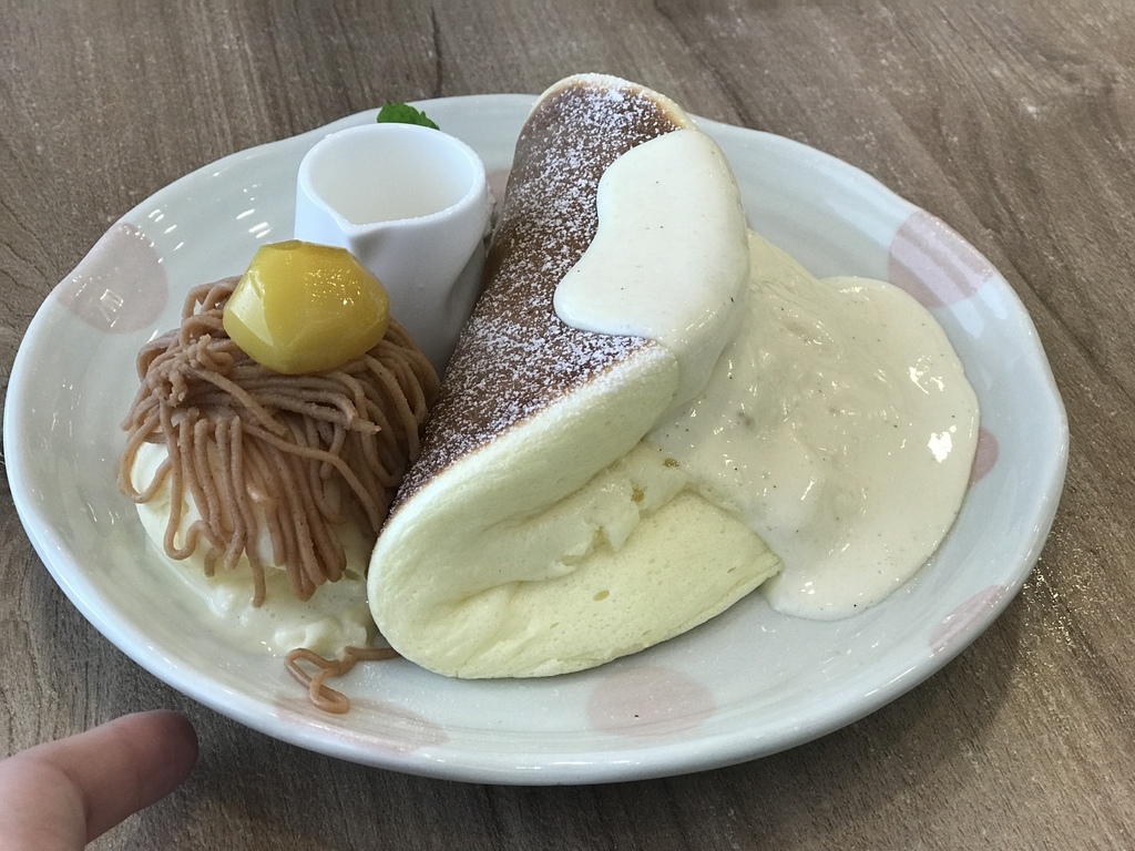 [台北。信義] 市政府站：松山文創美食Woosaパンケーキ 