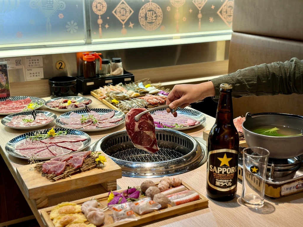 [廣宣] 桃園軌道送餐燒肉火烤兩吃吃到飽-燒肉道