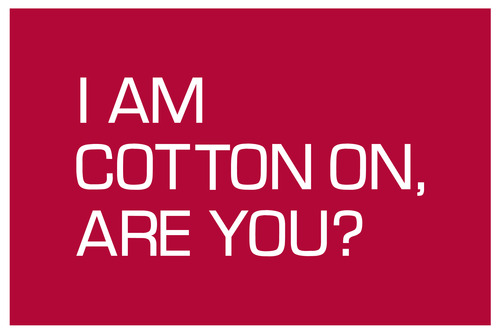 cotton on cotton on