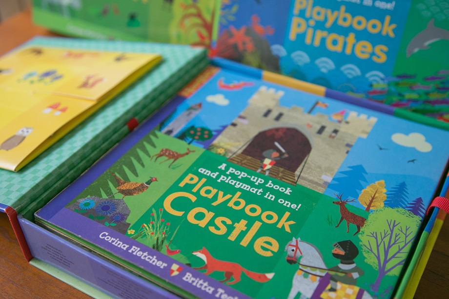 A Pop-up Book and Playmat in One A Pop-up Book and Playmat in One