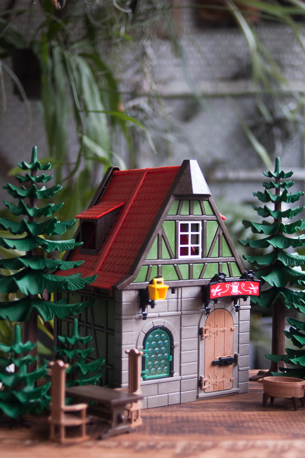 好事多摩 Playmobil 6463 紅屋頂森林系中古世紀裁縫屋 微醺記憶 痞客邦