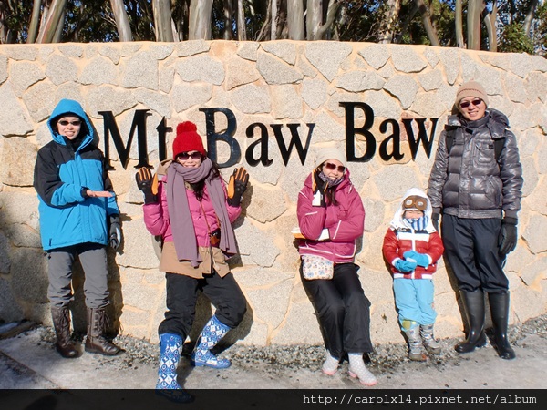 2012_07 Diane in MEL - Mt. Baw Baw