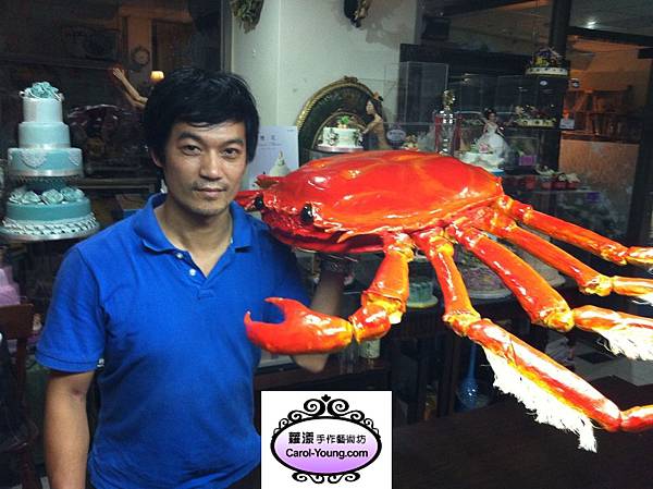 大閘蟹是10月26日在世貿旅展桃園縣政府單位