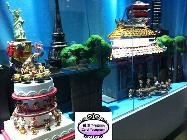 20121220高雄工藝蛋糕展 佈展Day2