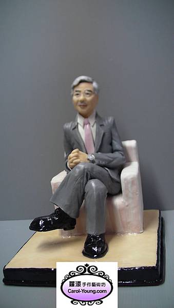 蘿漾客製寫實公仔-杜書伍 先生 (聯強國際集團總裁兼執行長)