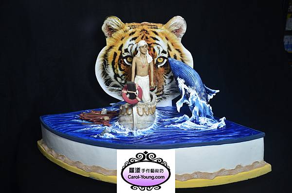 2013台北國際烘焙暨設備展參展作品-台灣之光少年PI的奇幻漂流-201303