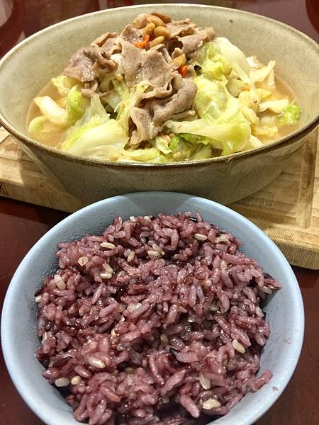 豆腐乳豬肉高麗菜&豆腐乳炒豬肉