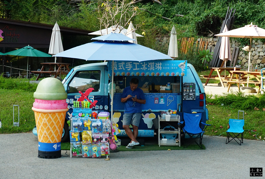 【桃園景點】大有梯田生態公園,觀景台上的綠油梯田美景,旁有小