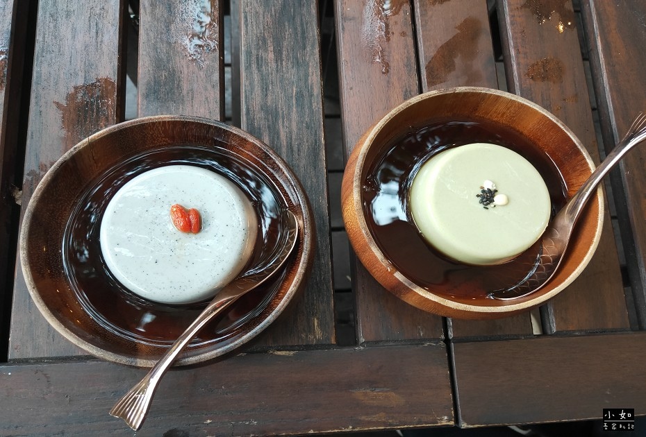 【桃園豆花】井上豆花,桃園神社豆花,樹下氛圍享用美味豆花,菜