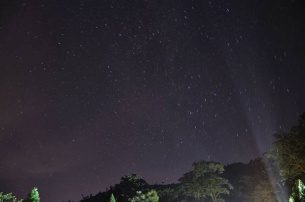 大雪山星空