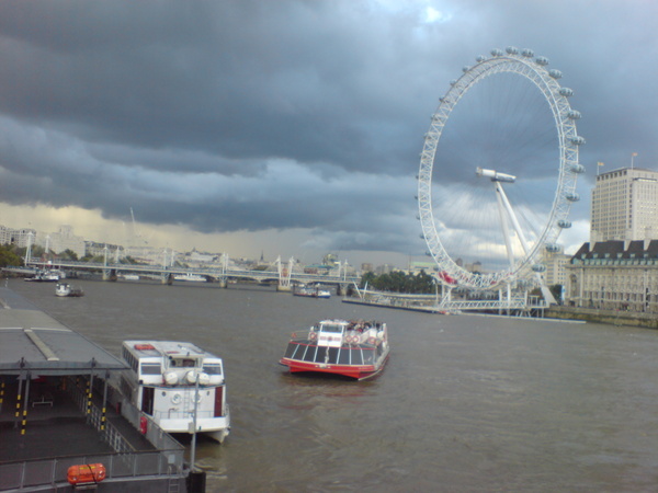 london eye &amp; river thame